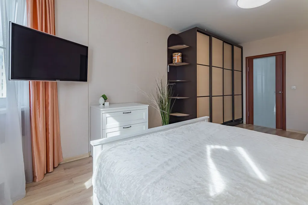 Квартира однокомнатная в Канавинском, 45 м², Нижний Новгород — спальня, фото 3