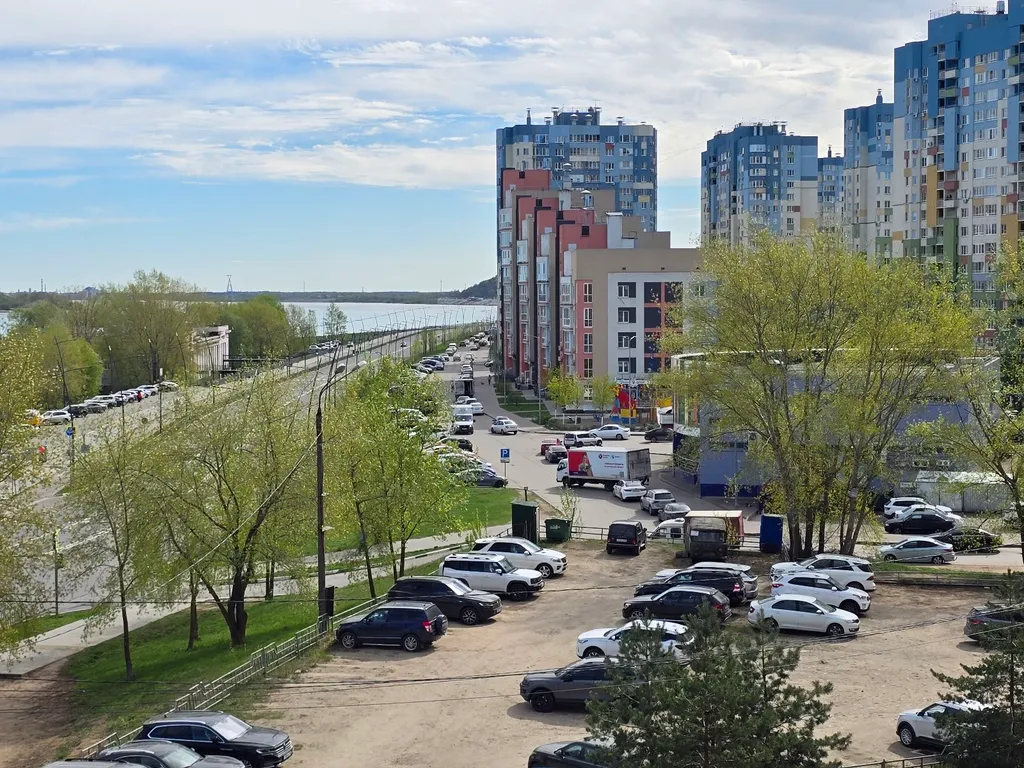 Квартира однокомнатная в Канавинском, 45 м², Нижний Новгород — вид из окна, фото 4