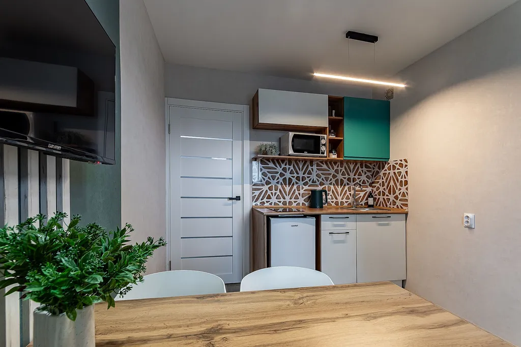 Квартира однокомнатная у Московской, в Канавино, 35 м², Нижний Новгород — кухня, фото 8