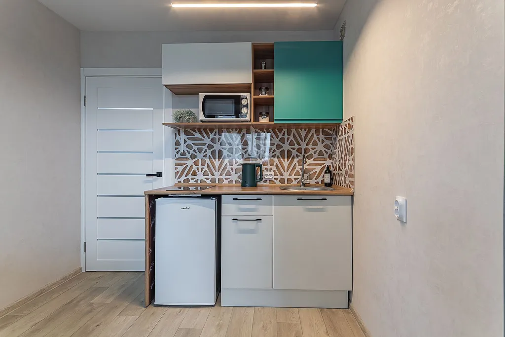 Квартира однокомнатная у Московской, в Канавино, 35 м², Нижний Новгород — кухня, фото 4