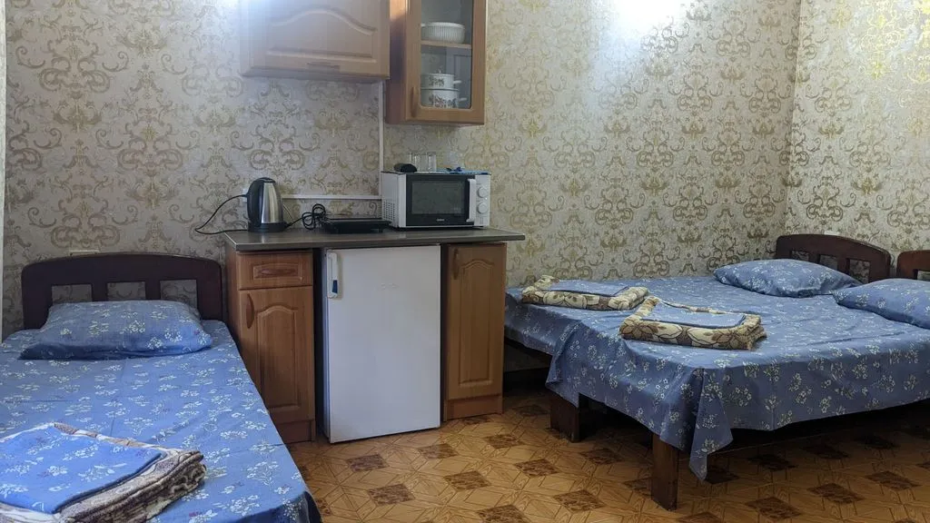 Трёхместный номер №01,02 стандарт, 1 этаж. — общий вид