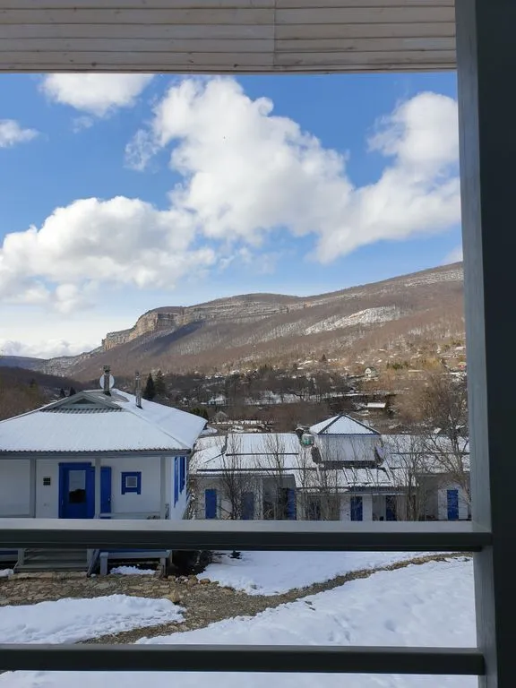 Семейный номер улучшенный с видом на горы — ванная комната