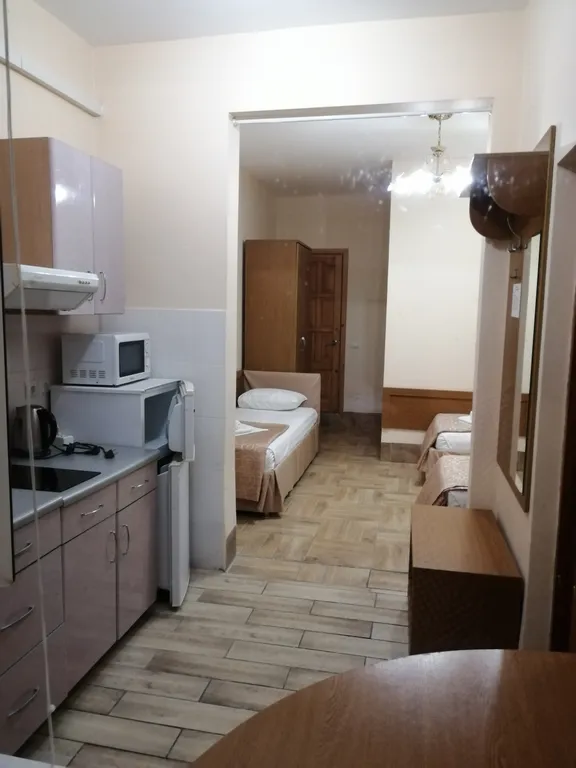 Трехместный номер с кухней — спальное место
