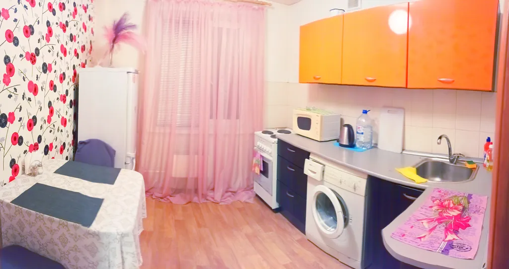 Квартира однокомнатная в Автозаводском, 35 м², Тольятти — кухня, фото 2