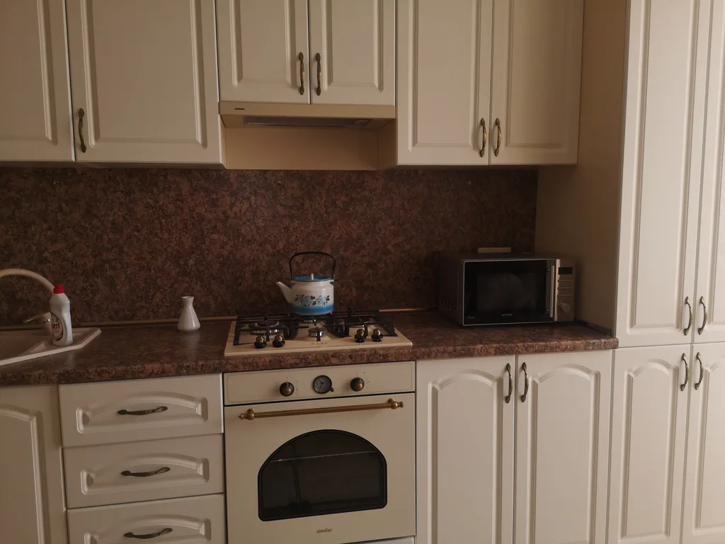 Студия однокомнатная на улице Нелюбина, 48 м², Ессентуки — кухня, фото 2