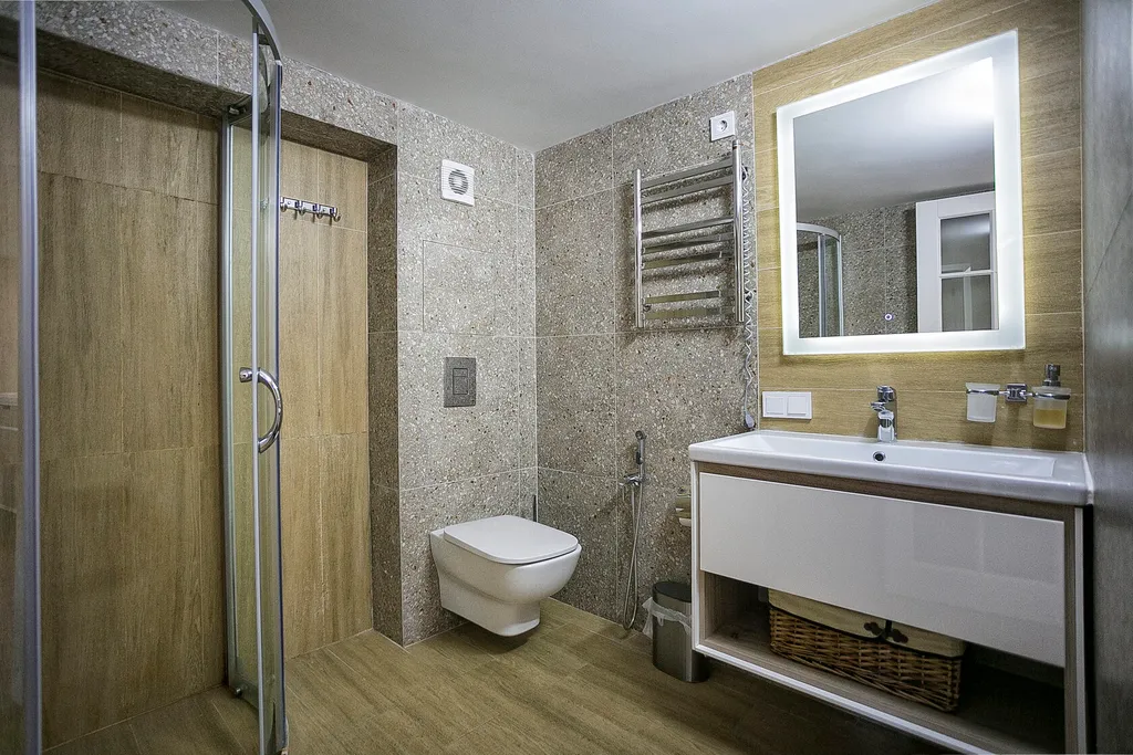 Апартаменты трёхкомнатные на улице Строителее, 72 м², Гурзуф — фото 13