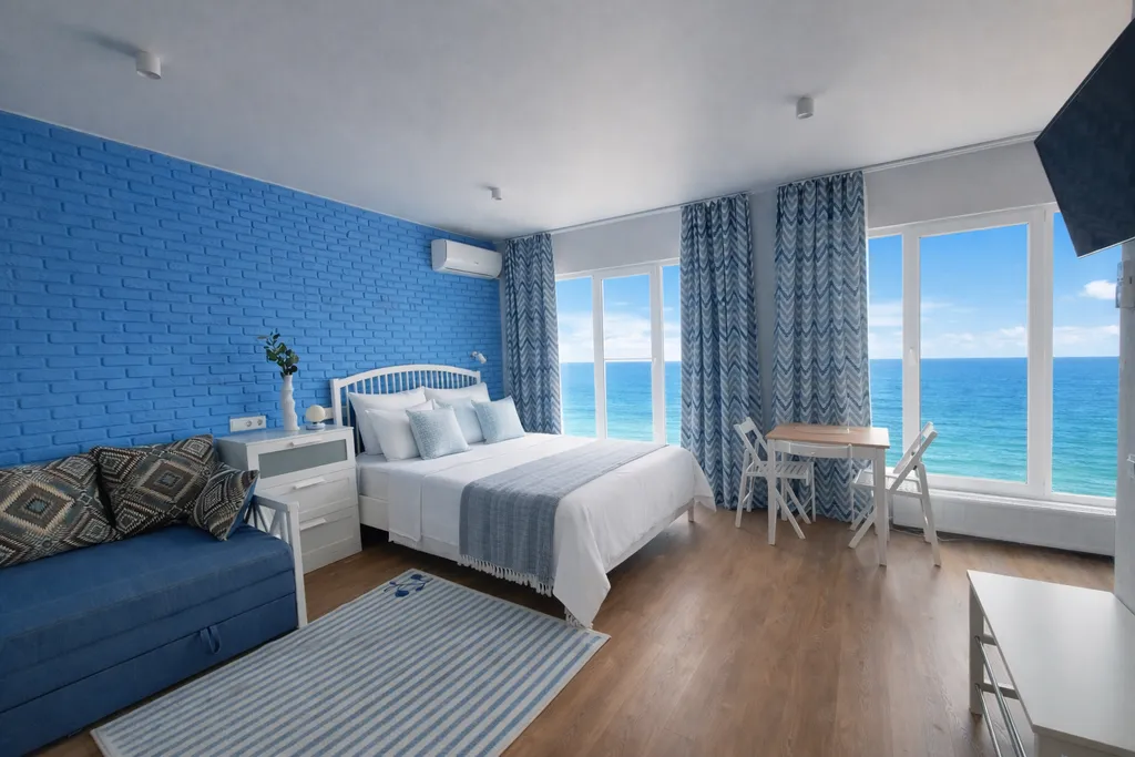 Апартаменты люкс с видом на море — Пять Ракушек, фото 1 из 5