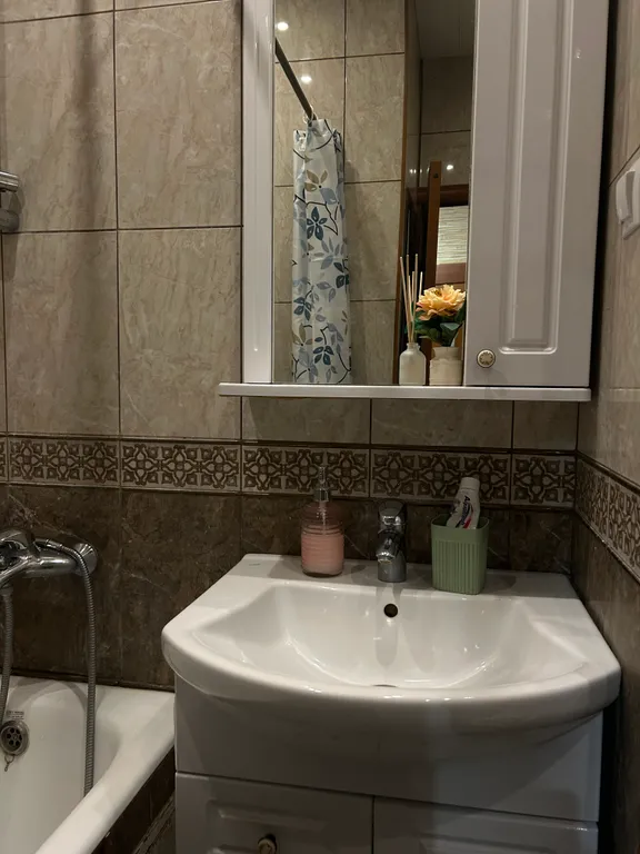 Квартира однокомнатная на улице Борисова, 36 м², Лобня — фото 8