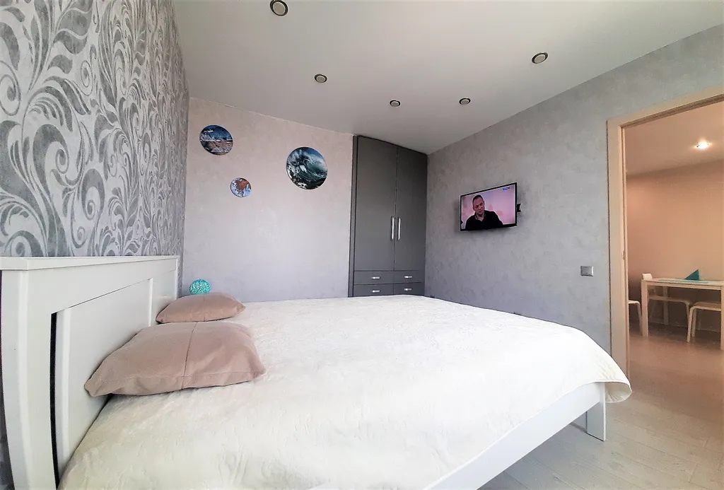 Студия однокомнатная на улице Средне-Московской, 46 м², Воронеж — спальня