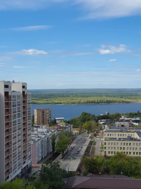 Квартира однокомнатная в Октябрьском, 50 м², Самара — вид из окна