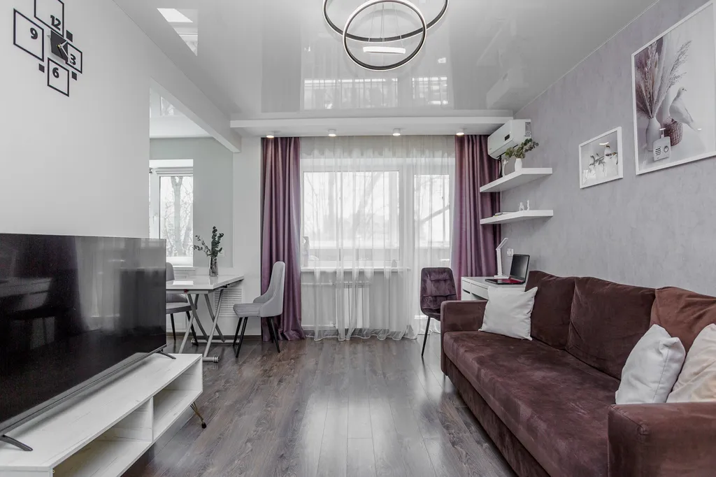 Квартира двухкомнатная на улице Пологой, 42 м², Владивосток — фото 6