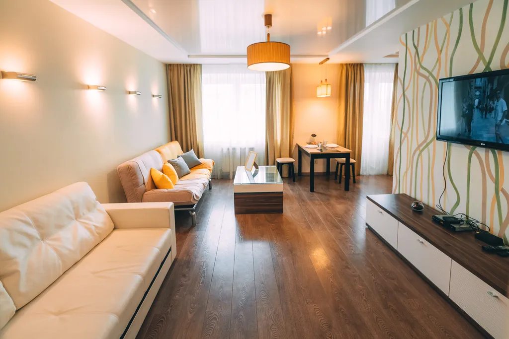 Студия однокомнатная в переулке Ново-Чернушенском, 45 м², Смоленск — спальня, фото 10