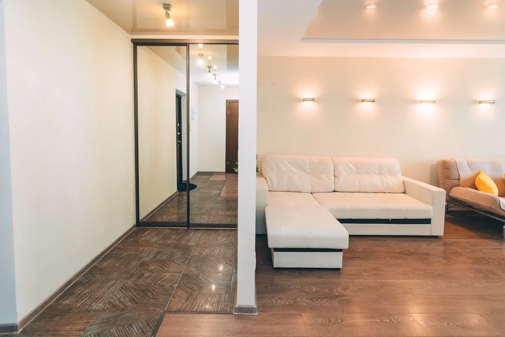 Студия однокомнатная в переулке Ново-Чернушенском, 45 м², Смоленск — спальня, фото 7