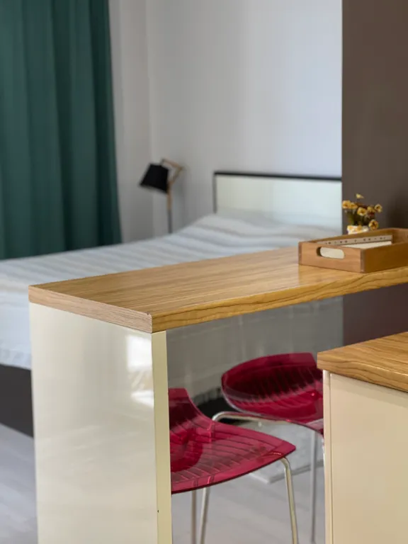 Студия однокомнатная на улице Маратовской, 27 м², Гаспра — спальня, фото 2