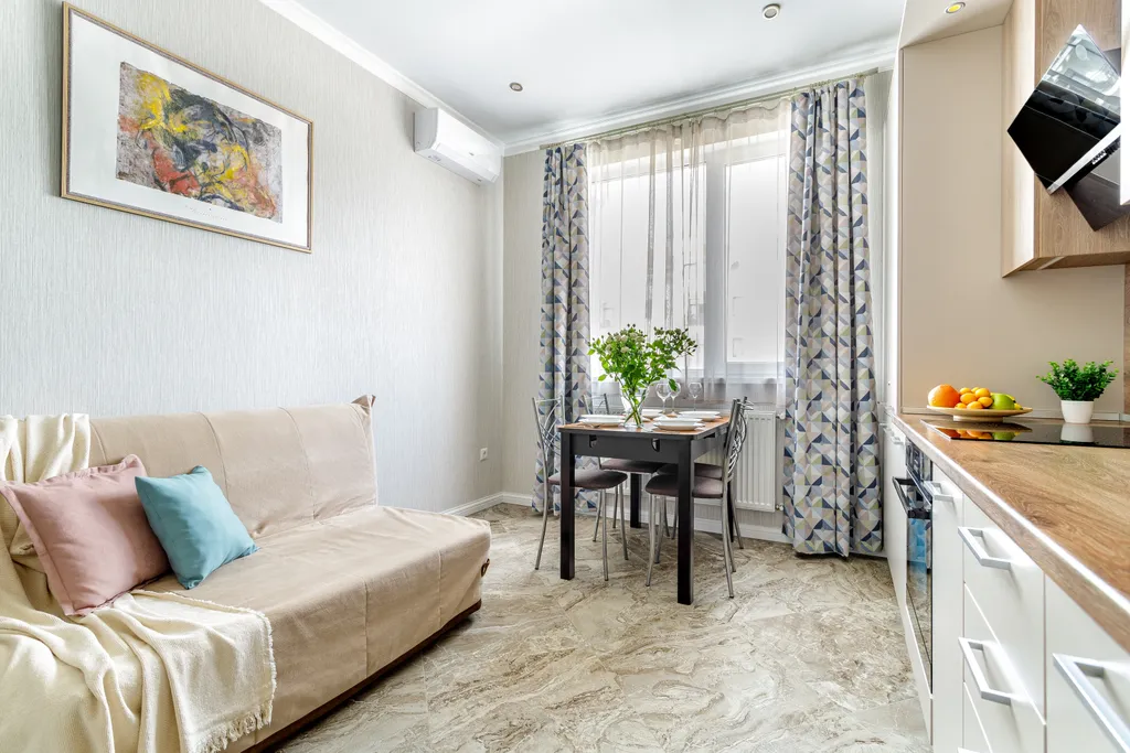Квартира однокомнатная на улице Мире, 50 м², Геленджик — фото 7