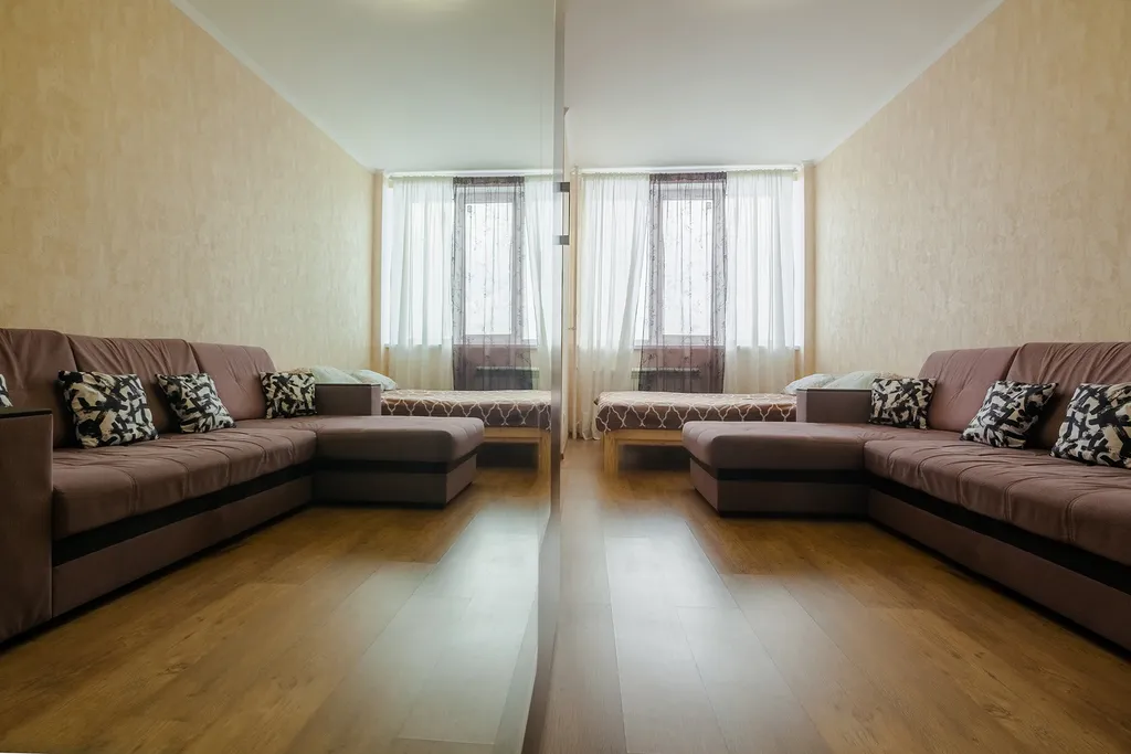 Квартира однокомнатная в Промышленном, 45 м², Самара — спальня, фото 3