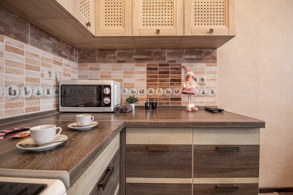 Студия однокомнатная в Советском, 35 м², Нижний Новгород — кухня