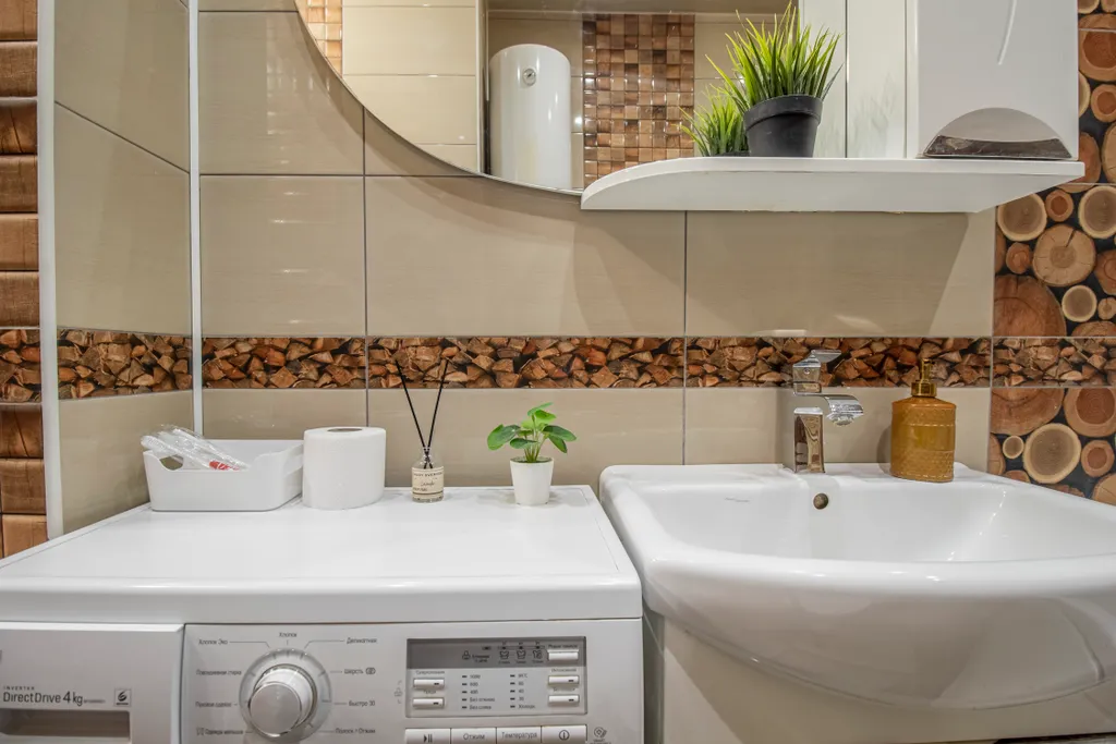 Студия однокомнатная в Советском, 35 м², Нижний Новгород — ванная комната, фото 2