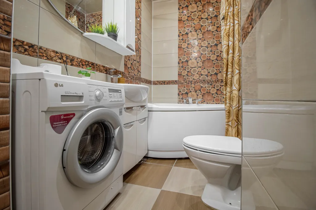 Студия однокомнатная в Советском, 35 м², Нижний Новгород — ванная комната, фото 3