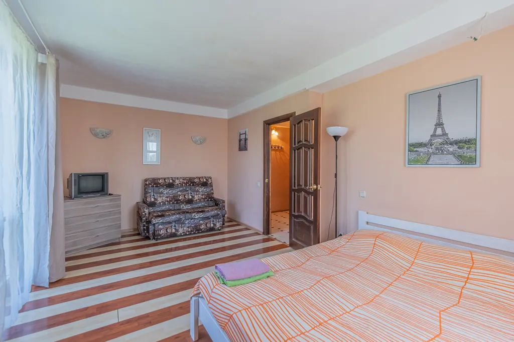 Квартира однокомнатная у Парка Победы, в Московском, 35 м², Санкт-Петербург — спальня, фото 2