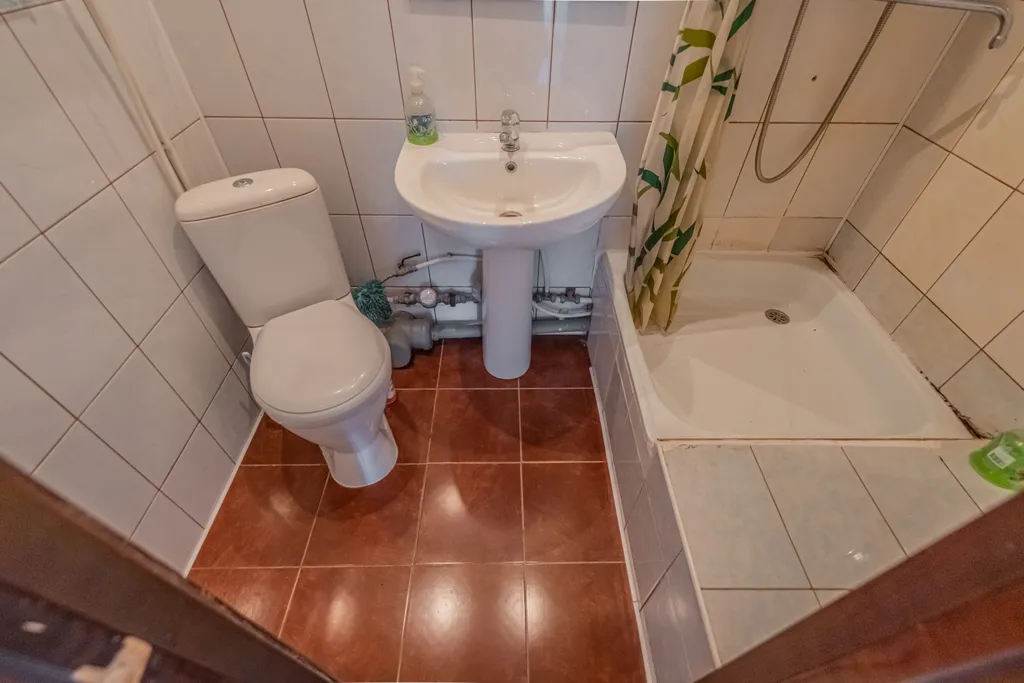 Квартира однокомнатная у Парка Победы, в Московском, 35 м², Санкт-Петербург — ванная комната
