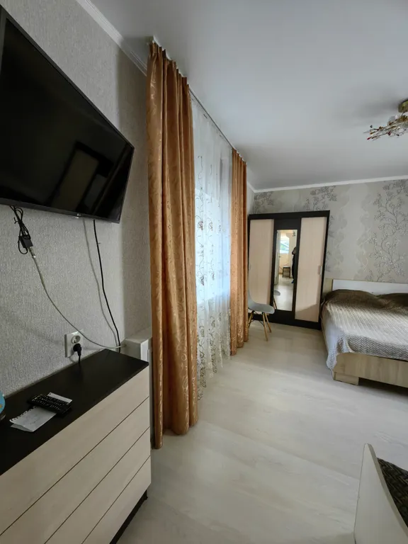 Апартаменты однокомнатные на улице Лермонтова, 25 м², Кисловодск — спальня, фото 5