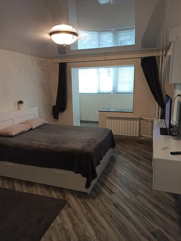 Квартира однокомнатная в Промышленном, 43 м², Самара — спальня, фото 2