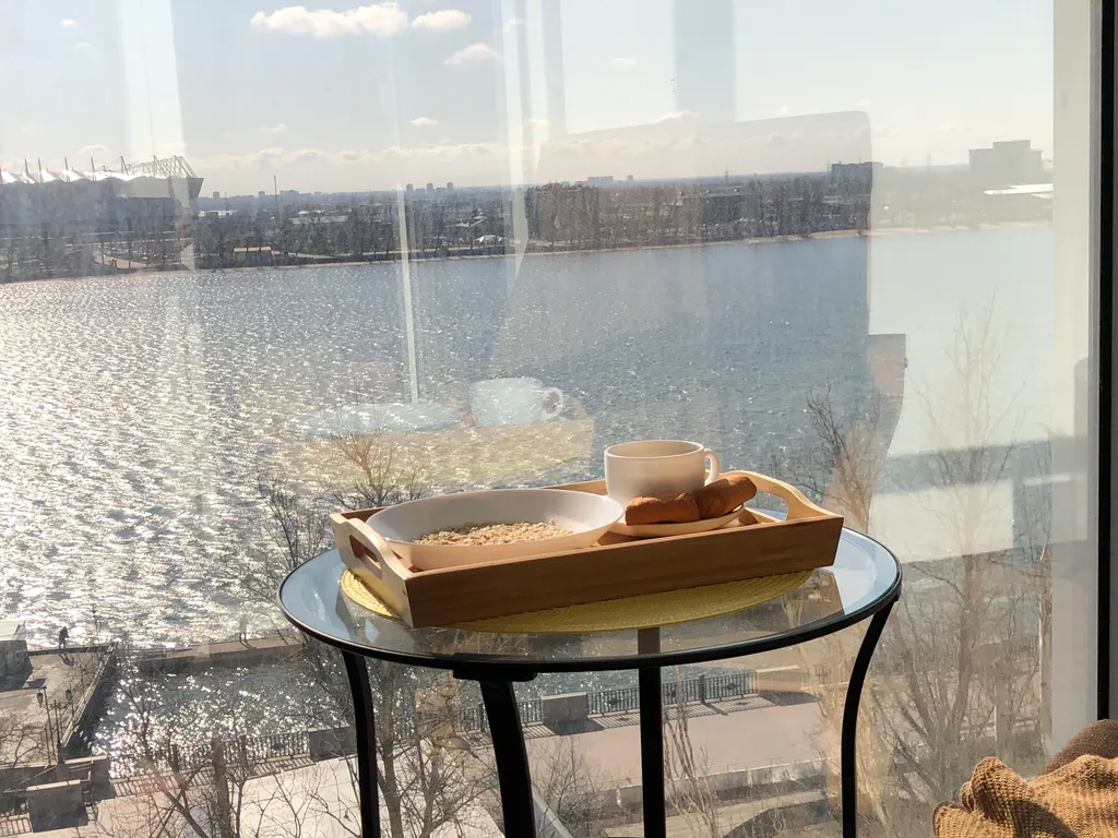 Студия однокомнатная на улице Береговой, 35 м², Ростов-на-Дону — вид из окна