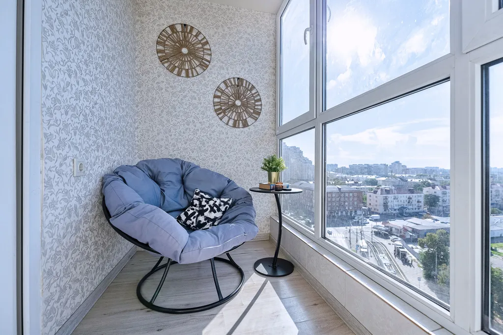 Апартаменты двухкомнатные на улице Коммунарове, 45 м², Краснодар — фото 4