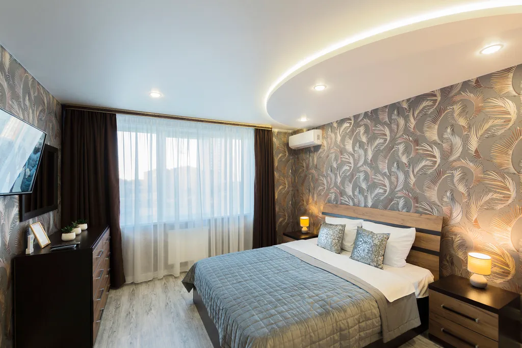 Квартира трёхкомнатная на шоссе Солотчинском, 95 м², Рязань — спальня, фото 3