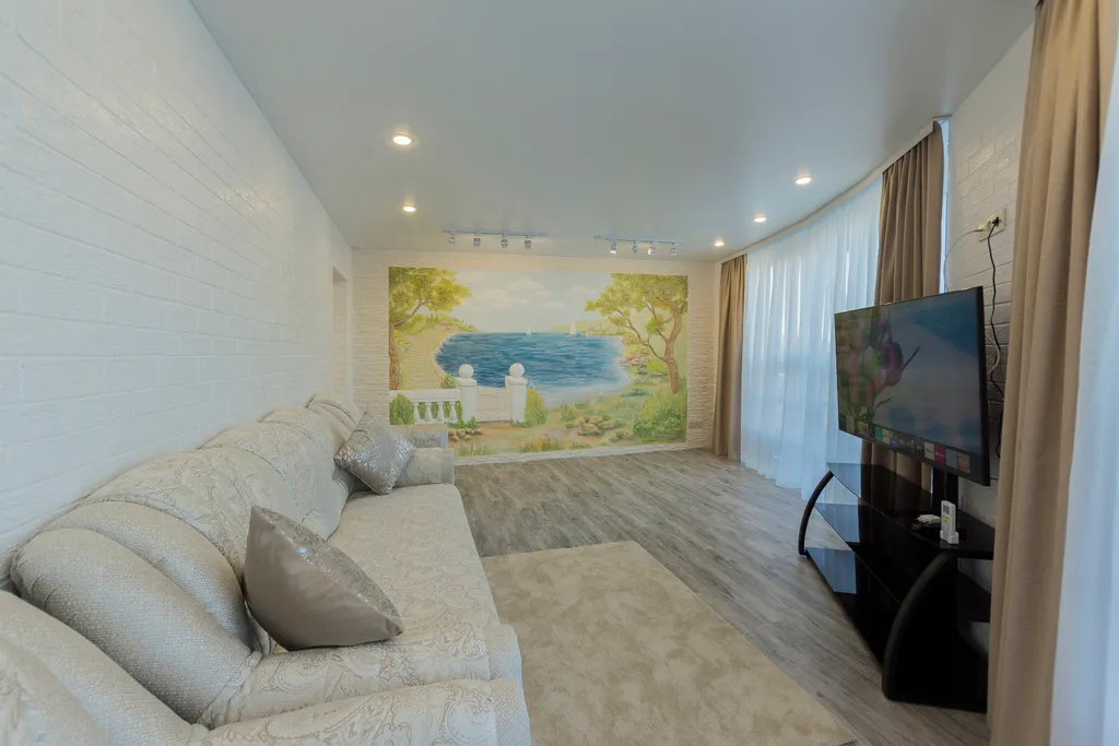 Квартира трёхкомнатная на шоссе Солотчинском, 95 м², Рязань — спальня, фото 5
