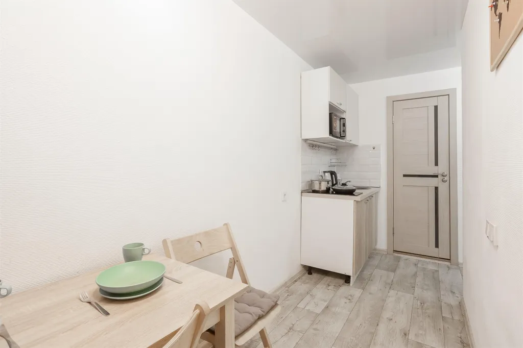 Студия однокомнатная у Яхромской, в Дмитровском, 14 м², Москва — кухня, фото 2