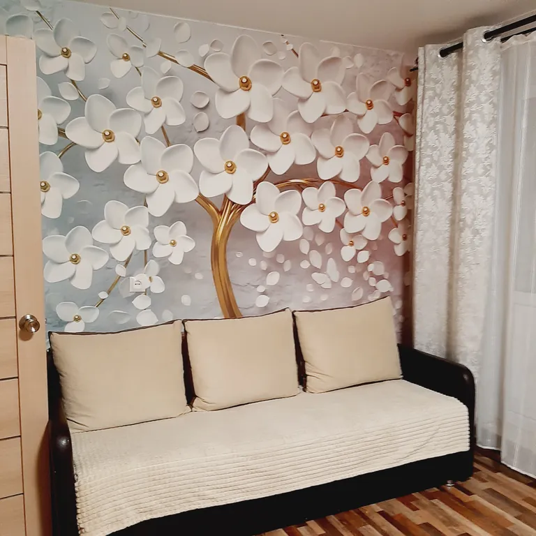 Квартира однокомнатная в Красноармейском, 34 м², Волгоград — спальня, фото 2