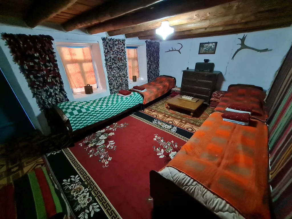 Этно дом в горах — спальное место