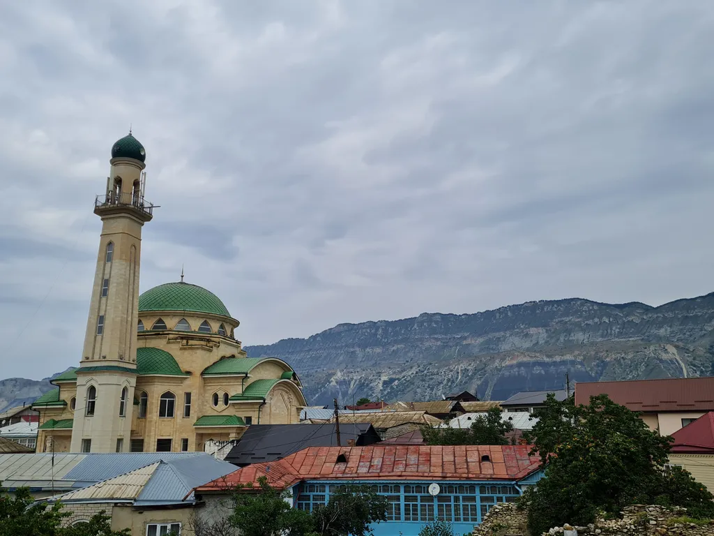 Этно дом в горах — вид из окна