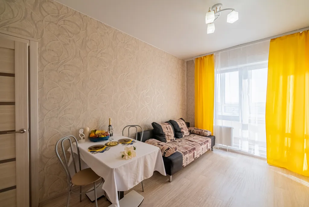Квартира однокомнатная, 45 м², Рязань — спальня, фото 7