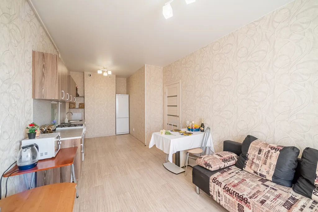 Квартира однокомнатная, 45 м², Рязань — спальня, фото 8