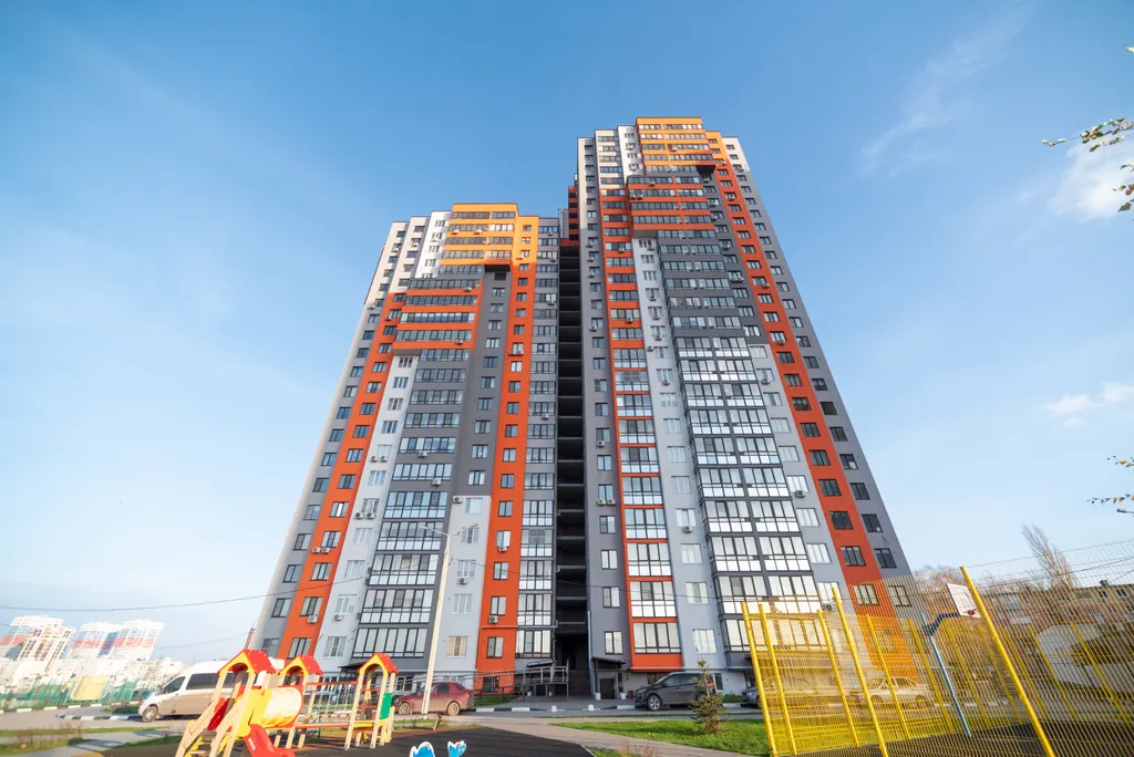Квартира однокомнатная, 45 м², Рязань — двор
