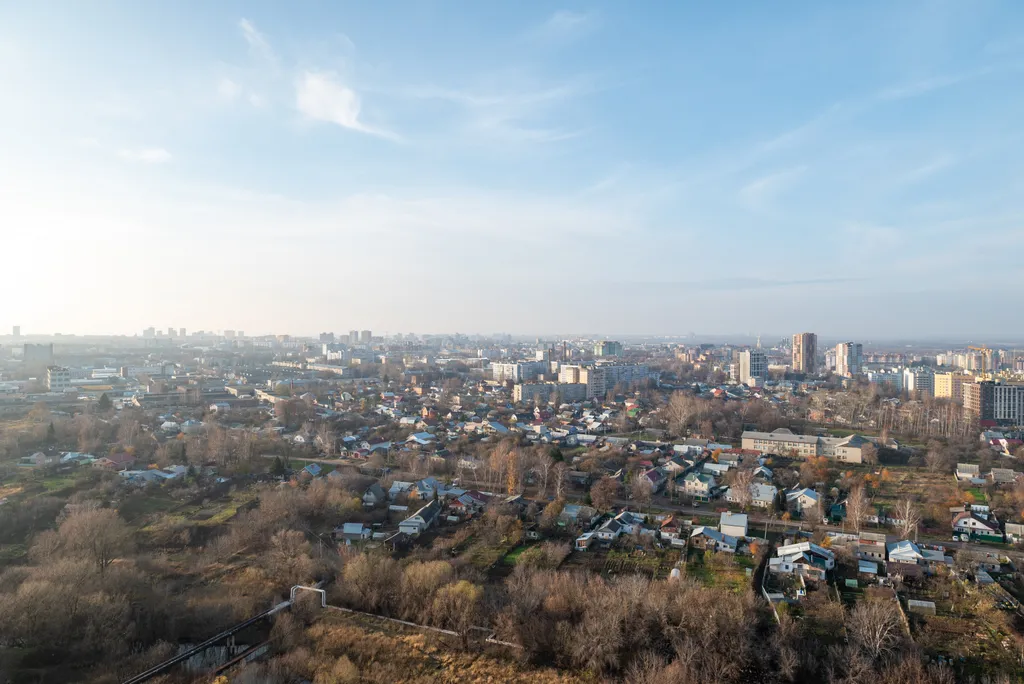 Квартира однокомнатная, 45 м², Рязань — вид из окна, фото 3