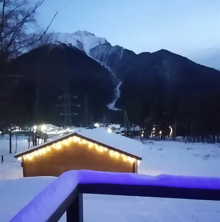 Домик-мечта с видом на гору