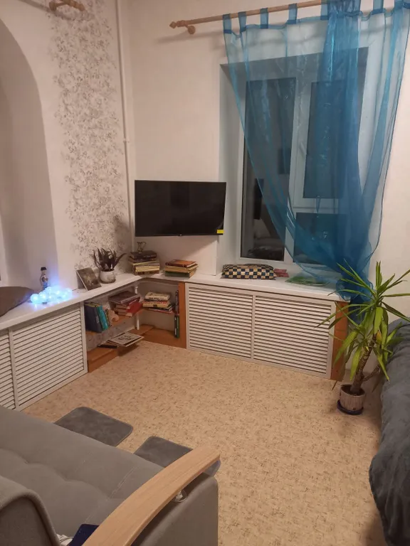 Квартира однокомнатная на улице Республиканской, 24 м², Ярославль — спальня, фото 6