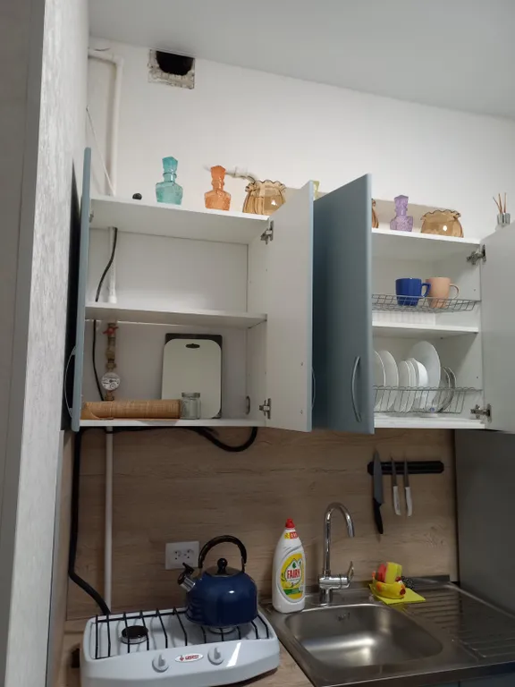 Квартира однокомнатная на улице Республиканской, 24 м², Ярославль — кухня, фото 3