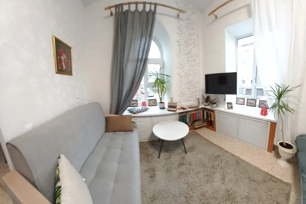 Квартира однокомнатная на улице Республиканской, 24 м², Ярославль — спальня, фото 3