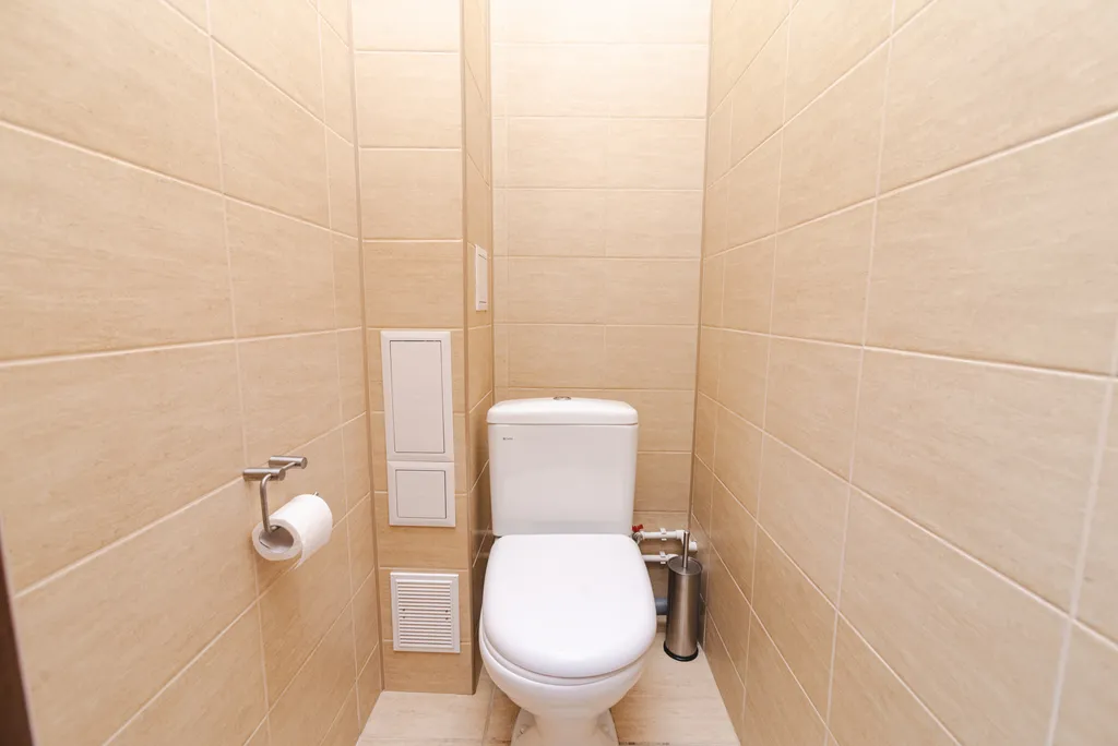 Квартира двухкомнатная у Славы, в Купчино, 60 м², Санкт-Петербург — ванная комната