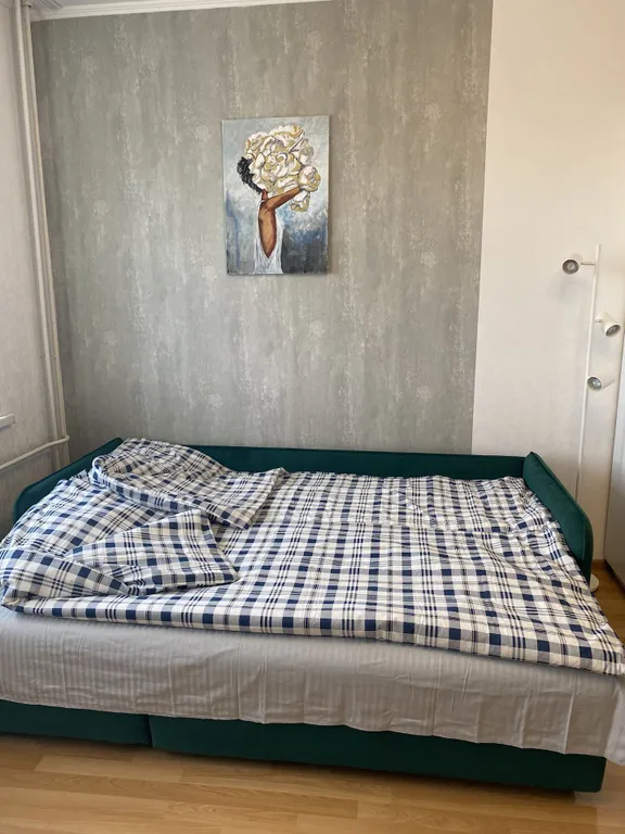 Квартира однокомнатная в Железнодорожном, 45 м², Самара — спальня, фото 8