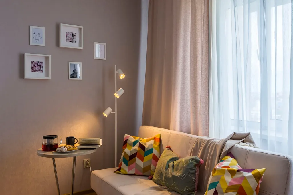 Квартира однокомнатная в Железнодорожном, 45 м², Самара — спальня, фото 9