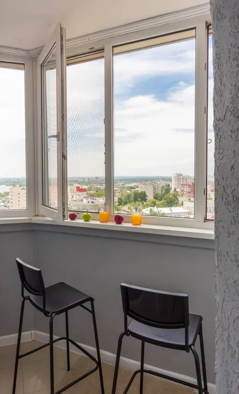 Квартира однокомнатная в Железнодорожном, 45 м², Самара — вид из окна, фото 3