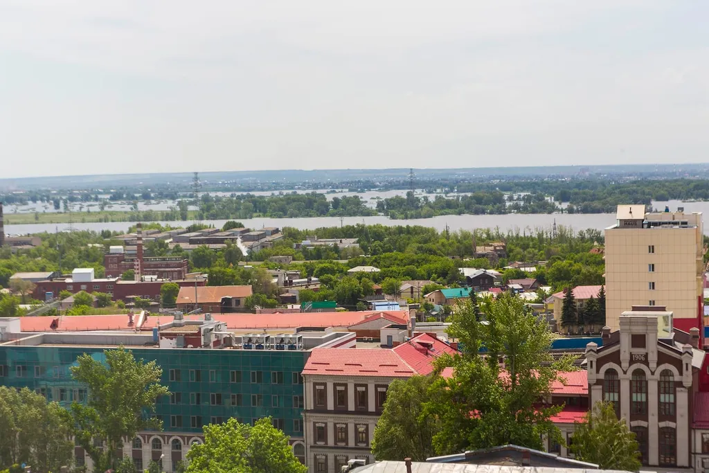 Квартира однокомнатная в Железнодорожном, 45 м², Самара — вид из окна, фото 4