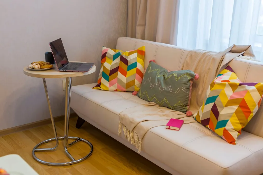 Квартира однокомнатная в Железнодорожном, 45 м², Самара — спальня, фото 3