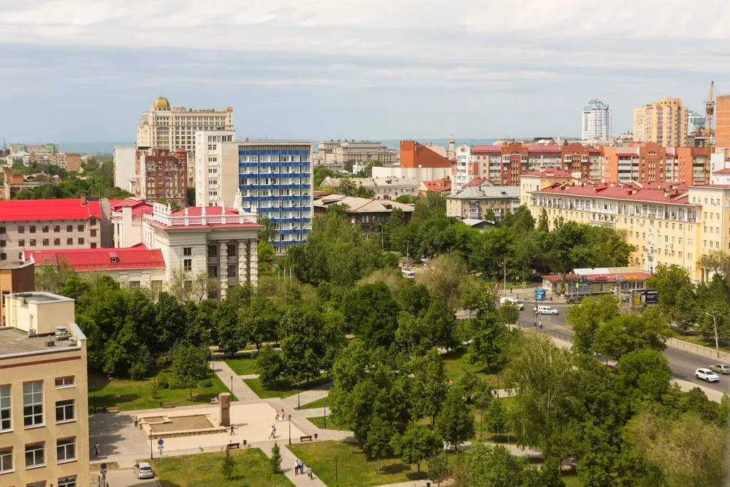 Квартира однокомнатная в Железнодорожном, 45 м², Самара — вид из окна, фото 2
